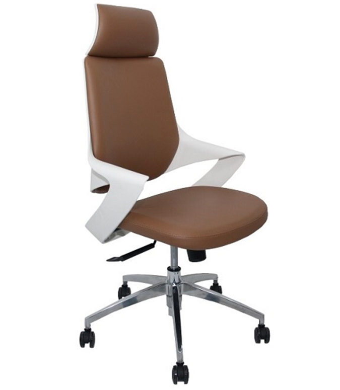 silla shell blanca
